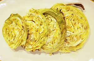 Simple Garlic Herb Cabbage Steak Recipe